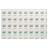STIJLVOL MODERN  WIT GEVERIFIEERD BRANDED STOF (Fat Quarter)