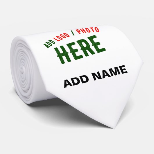 STIJLVOL MODERN WIT GEVERIFIEERD BRANDED STROPDAS (Opgerold)