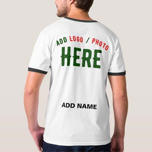 STIJLVOL MODERN WIT GEVERIFIEERD BRANDED T-SHIRT (Achterkant)