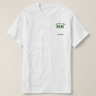 STIJLVOL MODERN  WIT GEVERIFIEERD BRANDED T-SHIRT