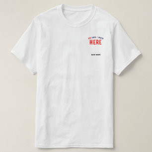 STIJLVOL MODERN  WIT GEVERIFIEERD BRANDED T-SHIRT