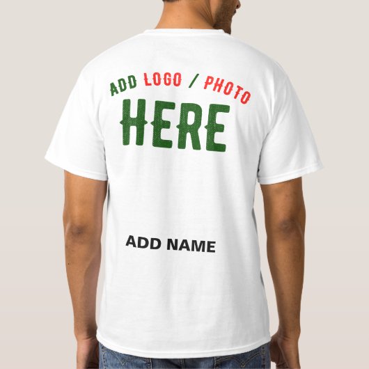 STIJLVOL MODERN WIT GEVERIFIEERD BRANDED T-SHIRT (Achterkant)