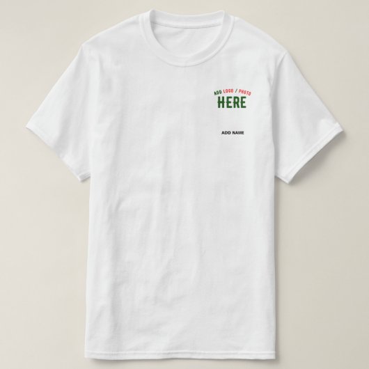 STIJLVOL MODERN  WIT GEVERIFIEERD BRANDED T-SHIRT (Design voorkant)