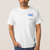 STIJLVOL MODERN  WIT GEVERIFIEERD BRANDED T-SHIRT (Voorkant)