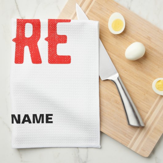 STIJLVOL MODERN WIT GEVERIFIEERD BRANDED THEEDOEK (Quarter Fold)