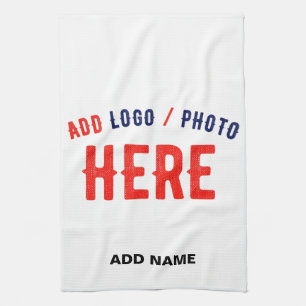 STIJLVOL MODERN  WIT GEVERIFIEERD BRANDED THEEDOEK