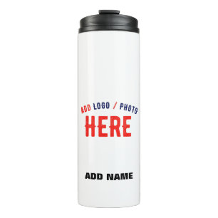 STIJLVOL MODERN  WIT GEVERIFIEERD BRANDED THERMOSBEKER