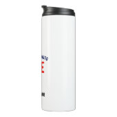 STIJLVOL MODERN  WIT GEVERIFIEERD BRANDED THERMOSBEKER (Geroteerd rechts)