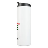 STIJLVOL MODERN  WIT GEVERIFIEERD BRANDED THERMOSBEKER (Geroteerd rechts)