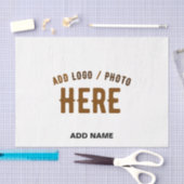 STIJLVOL MODERN  WIT GEVERIFIEERD BRANDED TISSUEPAPIER (Craft)