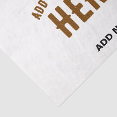 STIJLVOL MODERN  WIT GEVERIFIEERD BRANDED TISSUEPAPIER (Detail)