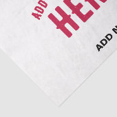 STIJLVOL MODERN  WIT GEVERIFIEERD BRANDED TISSUEPAPIER (Detail)