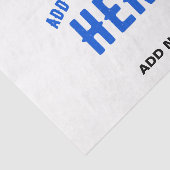 STIJLVOL MODERN  WIT GEVERIFIEERD BRANDED TISSUEPAPIER (Detail)