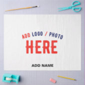 STIJLVOL MODERN  WIT GEVERIFIEERD BRANDED TISSUEPAPIER (Craft)