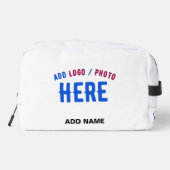 STIJLVOL MODERN  WIT GEVERIFIEERD BRANDED TOILETTASJE (Achterkant)