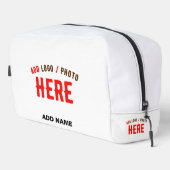 STIJLVOL MODERN  WIT GEVERIFIEERD BRANDED TOILETTASJE (Rechterhoek)