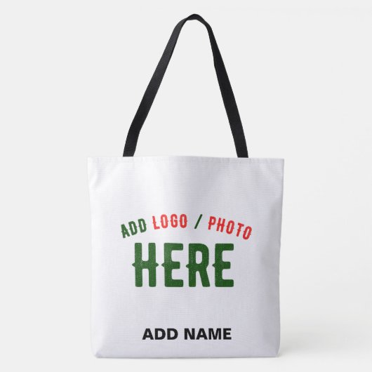 STIJLVOL MODERN WIT GEVERIFIEERD BRANDED TOTE BAG (Voorkant)