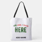 STIJLVOL MODERN WIT GEVERIFIEERD BRANDED TOTE BAG (Achterkant)