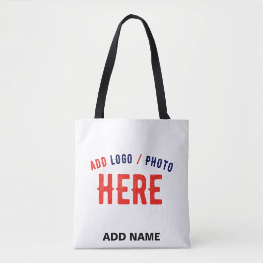 STIJLVOL MODERN WIT GEVERIFIEERD BRANDED TOTE BAG (Voorkant)