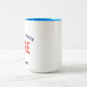 STIJLVOL MODERN  WIT GEVERIFIEERD BRANDED TWEEKLEURIGE KOFFIEMOK (Center)