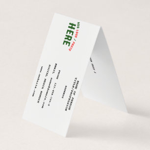 STIJLVOL MODERN WIT GEVERIFIEERD BRANDED VISITEKAARTJE