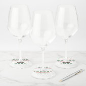 STIJLVOL MODERN WIT GEVERIFIEERD BRANDED WIJNGLASLABEL (Set)