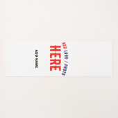 STIJLVOL MODERN  WIT GEVERIFIEERD BRANDED YOGAMAT (Achterkant (horizontaal))