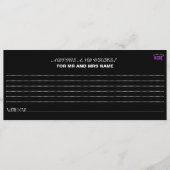 STIJLVOL MODERN  ZWART GEVERIFIEERD BRANDED ADVIESKAART (Voorkant)