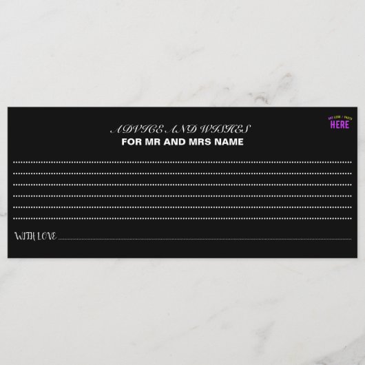 STIJLVOL MODERN  ZWART GEVERIFIEERD BRANDED ADVIESKAART (Voorkant)