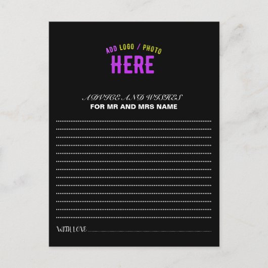 STIJLVOL MODERN  ZWART GEVERIFIEERD BRANDED ADVIESKAART (Voorkant)