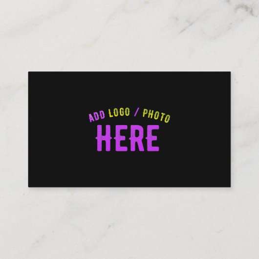 STIJLVOL MODERN ZWART GEVERIFIEERD BRANDED ADVIESKAART (Achterkant)