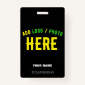 STIJLVOL MODERN ZWART GEVERIFIEERD BRANDED BADGE (Voorkant)