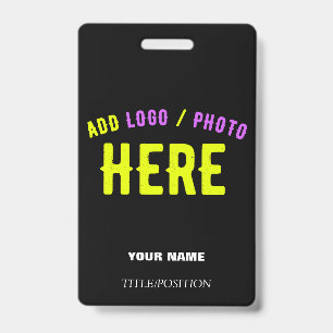 STIJLVOL MODERN ZWART GEVERIFIEERD BRANDED BADGE