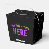 STIJLVOL MODERN ZWART GEVERIFIEERD BRANDED BEDANKDOOSJES (Achterkant)