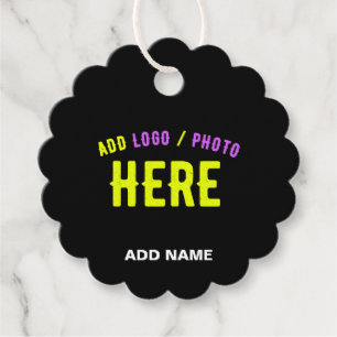 STIJLVOL MODERN  ZWART GEVERIFIEERD BRANDED BEDANKJES LABELS