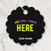 STIJLVOL MODERN  ZWART GEVERIFIEERD BRANDED BEDANKJES LABELS (Achterkant)