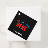 STIJLVOL MODERN  ZWART GEVERIFIEERD BRANDED BEDANKJES LABELS (In situ)