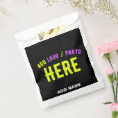 STIJLVOL MODERN ZWART GEVERIFIEERD BRANDED BEDANKZAKJE (Gezegeld)