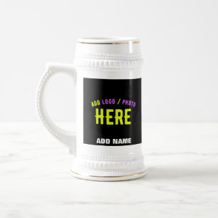 STIJLVOL MODERN ZWART GEVERIFIEERD BRANDED BIERPUL