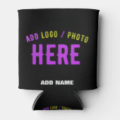 STIJLVOL MODERN  ZWART GEVERIFIEERD BRANDED BLIKJESKOELER (Voorkant)