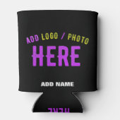 STIJLVOL MODERN  ZWART GEVERIFIEERD BRANDED BLIKJESKOELER (Achterkant)