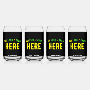 STIJLVOL MODERN ZWART GEVERIFIEERD BRANDED BLIKVORM GLAS