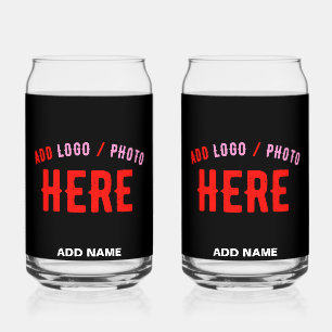 STIJLVOL MODERN  ZWART GEVERIFIEERD BRANDED BLIKVORM GLAS