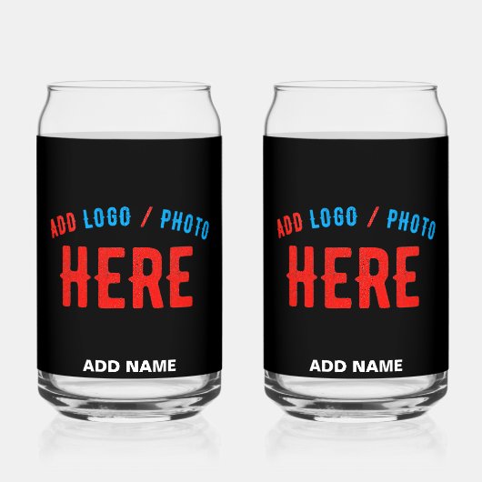 STIJLVOL MODERN  ZWART GEVERIFIEERD BRANDED BLIKVORM GLAS (Voorkant)