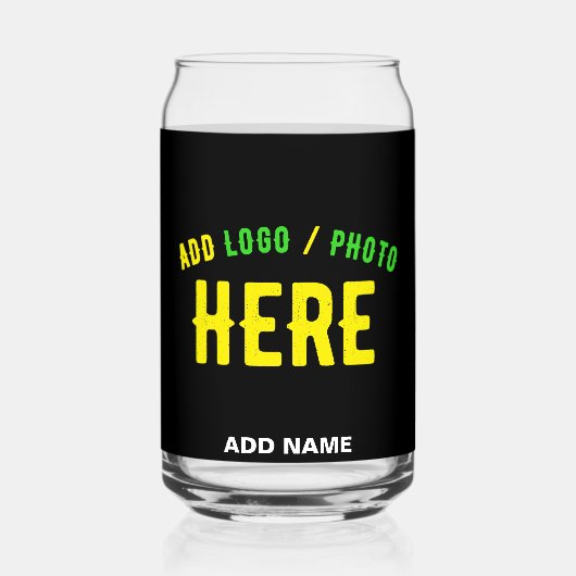 STIJLVOL MODERN  ZWART GEVERIFIEERD BRANDED BLIKVORM GLAS (Voorkant)