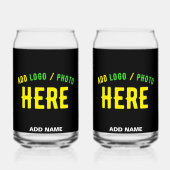 STIJLVOL MODERN  ZWART GEVERIFIEERD BRANDED BLIKVORM GLAS (Achterkant)