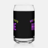 STIJLVOL MODERN  ZWART GEVERIFIEERD BRANDED BLIKVORM GLAS (Rechts)