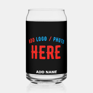 STIJLVOL MODERN  ZWART GEVERIFIEERD BRANDED BLIKVORM GLAS