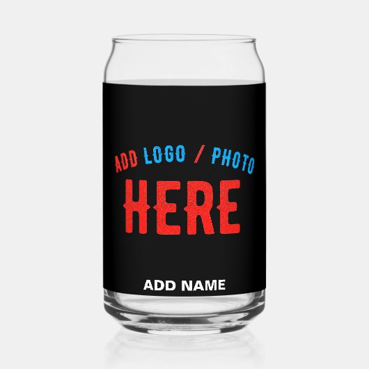 STIJLVOL MODERN  ZWART GEVERIFIEERD BRANDED BLIKVORM GLAS (Voorkant)