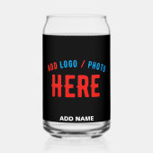 STIJLVOL MODERN  ZWART GEVERIFIEERD BRANDED BLIKVORM GLAS (Achterkant)